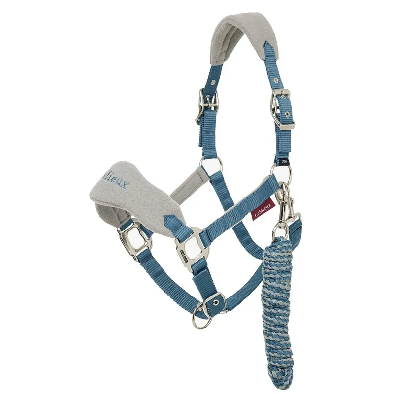 LeMieux Vogue Halter and Lead Rope Set - Ice Blue
