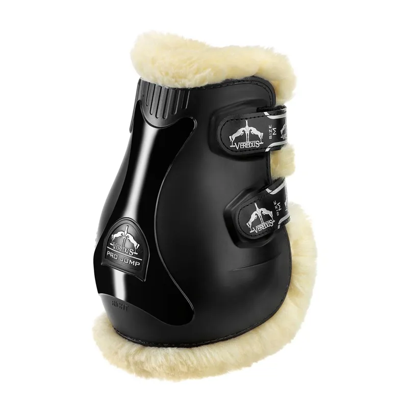 Veredus Pro Jump Save The Sheep Hind Boots - Black