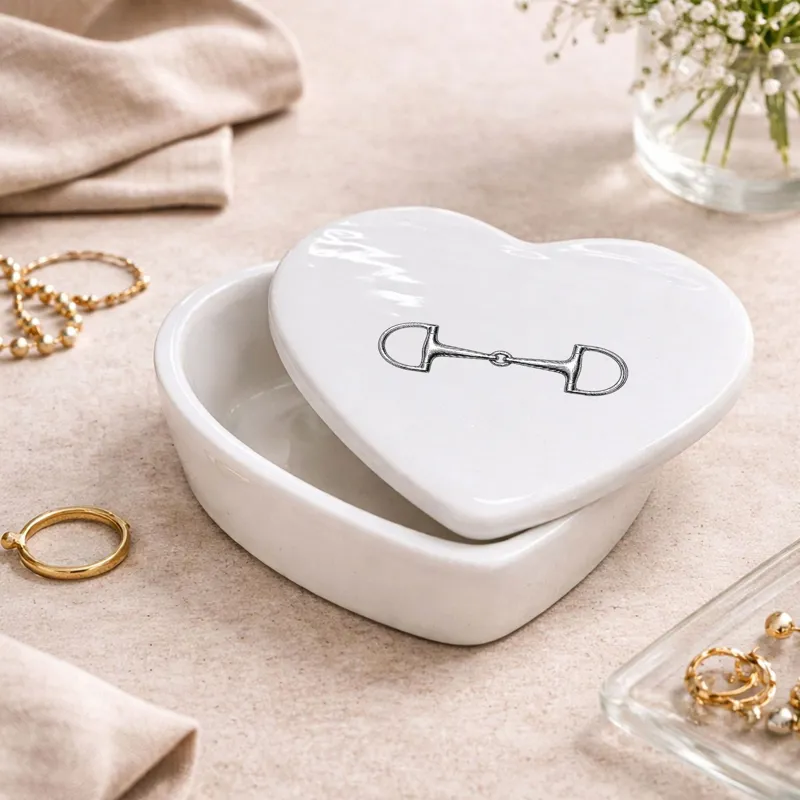 Vivid Squid Heart Shaped Ceramic Pot - Bit