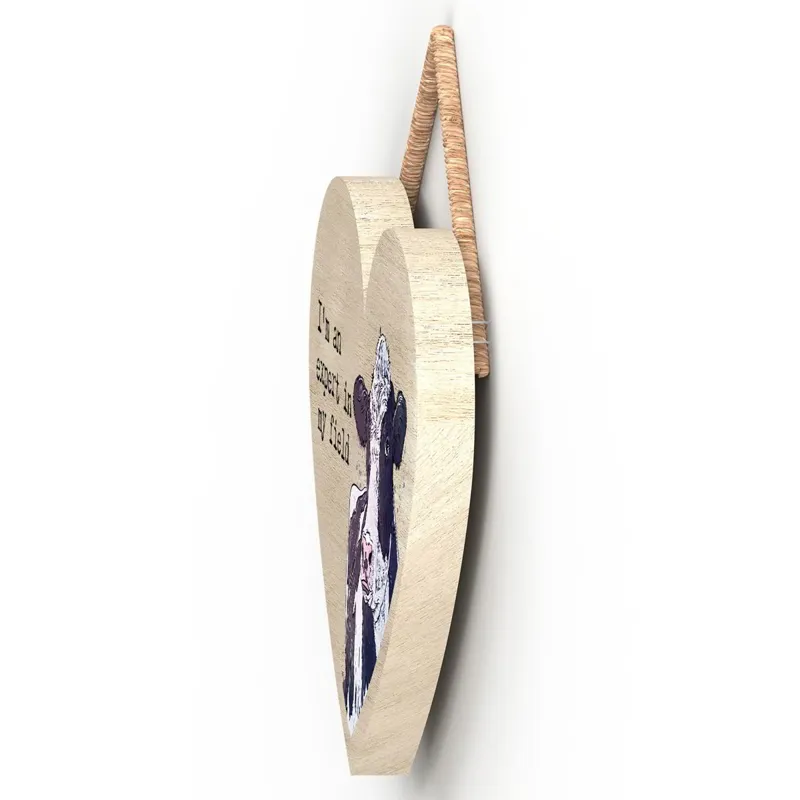 Vivid Squid Small Heart Plaque - Expert In My Field-3