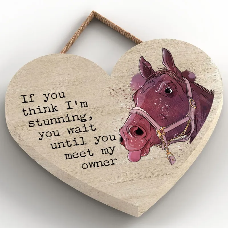 Vivid Squid Small Heart Plaque - Stunning