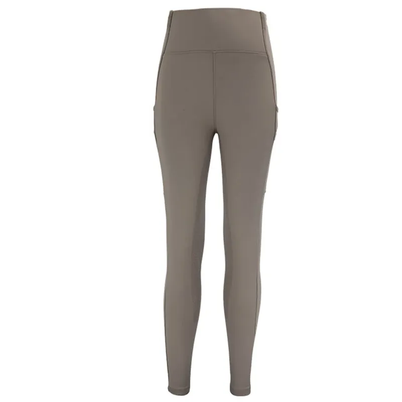 Woof Wear Original Full Grip Women's Riding Tights - Stone-1
