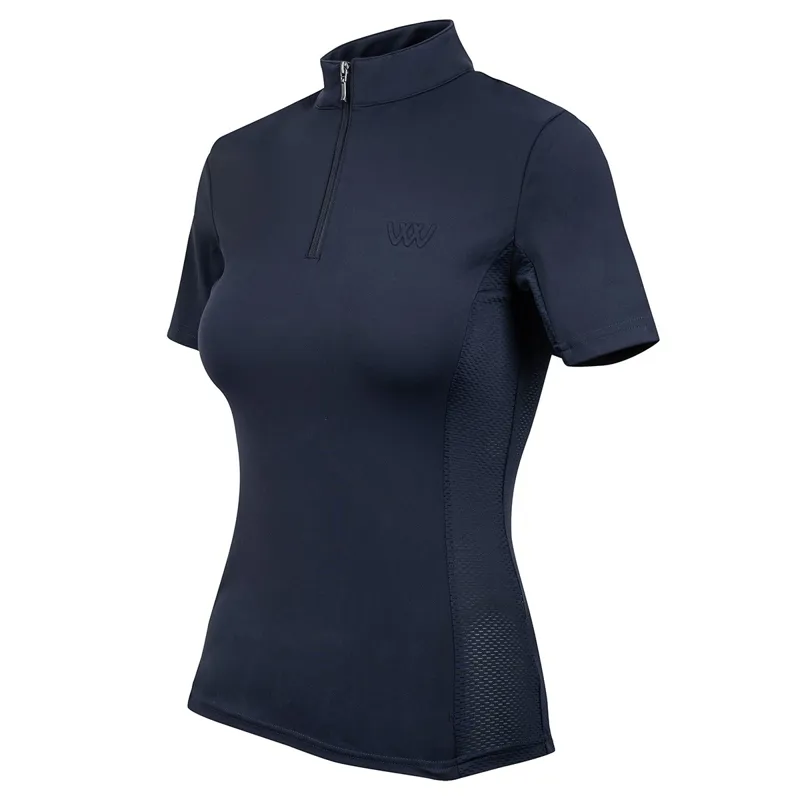 Woof Wear Tech Short Sleeve Womens Base Layer - Navy-1