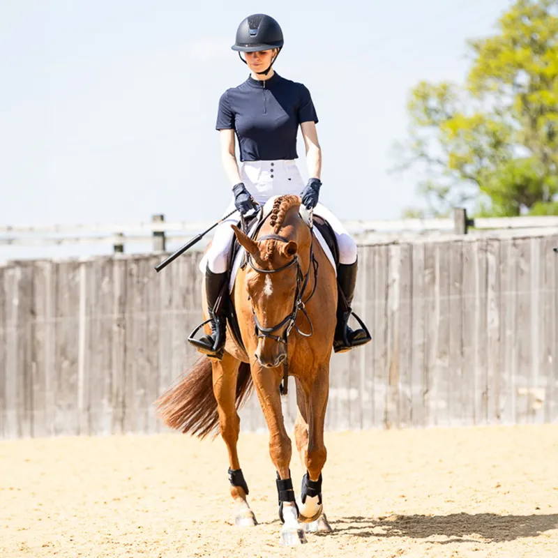 Woof Wear Tech Short Sleeve Womens Base Layer - Navy-4