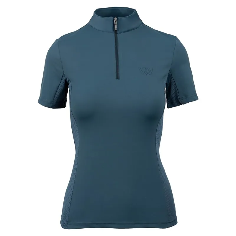 Woof Wear Tech Short Sleeve Women's Base Layer - Petrol Blue
