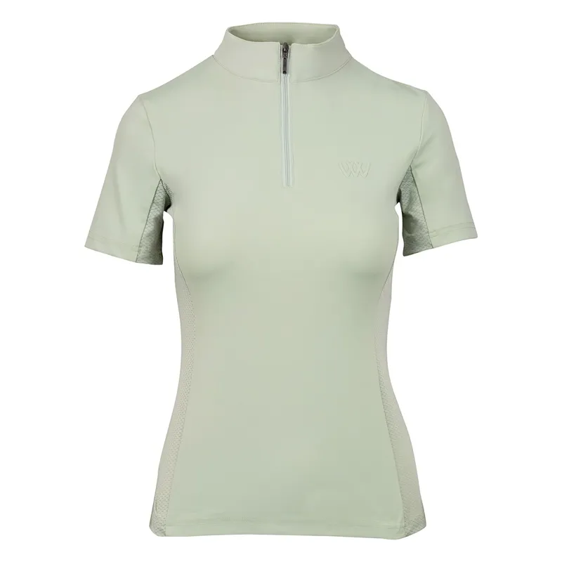 Woof Wear Tech Short Sleeve Womens Base Layer - Sage Green