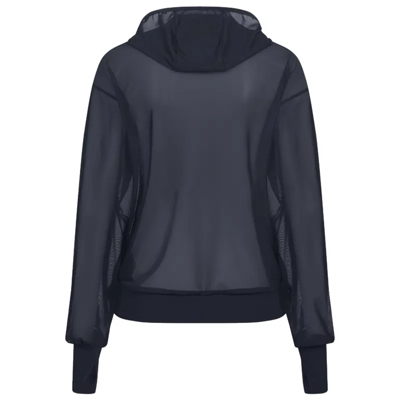 ELT Ruby Women's Fly Protection Mesh Hoodie - Deep Blue-2
