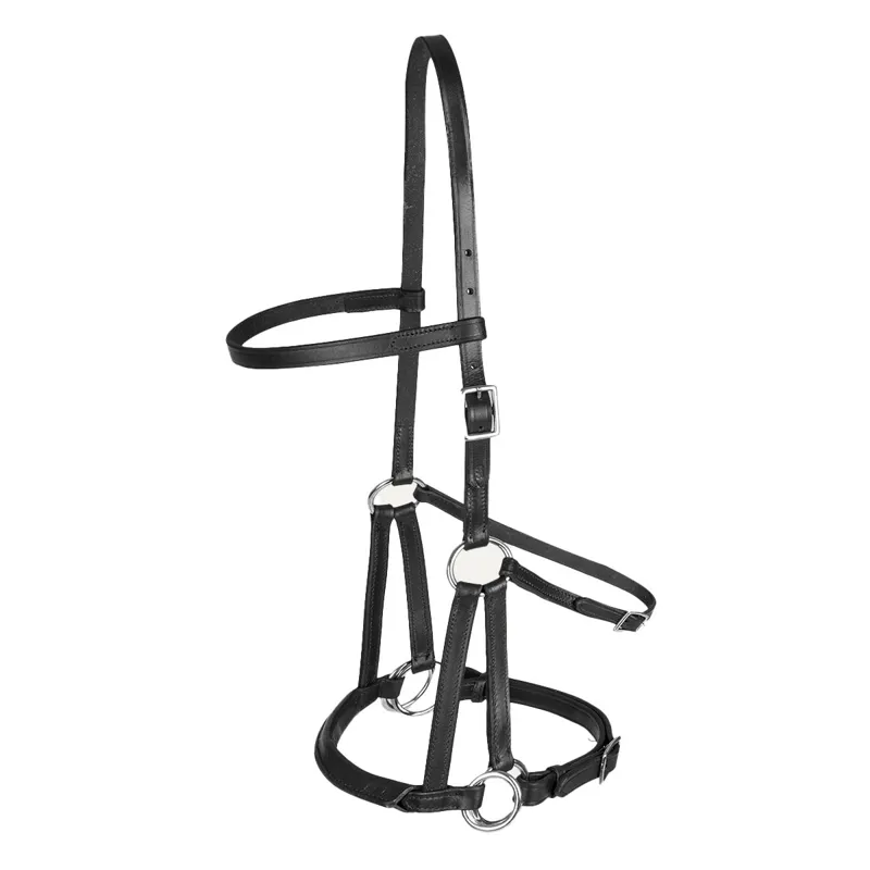 Waldhausen Linda Tellington-Jones Lindell Bitless Bridle - Black