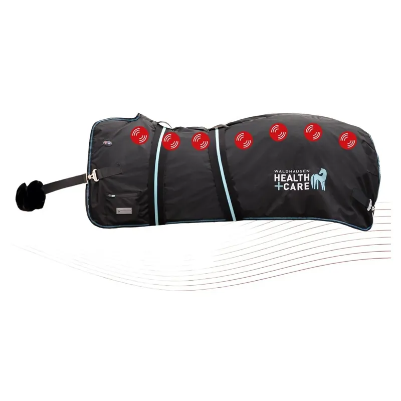 Waldhausen Health + Care TecSupreme Heat/Massage Blanket - Black-1