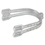 Waldhausen Crystal Women's Spurs with Straps - Rose Gold