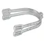 Waldhausen Crystal Ladies' Spurs with Straps - White