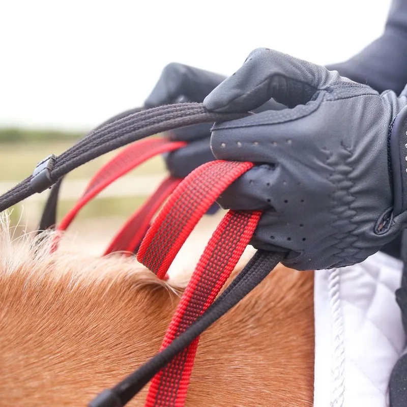 Waldhausen Secutrust Breastplate with Safety Reins - Black-1