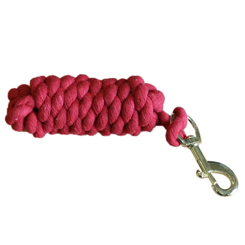 Waldhausen Economy Cotton Lead Rope - Red-1