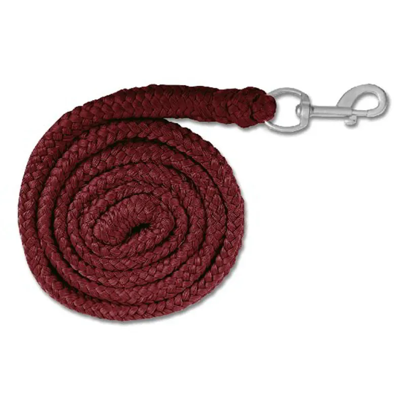 Waldhausen Economy Lead Rope - Burgundy-1