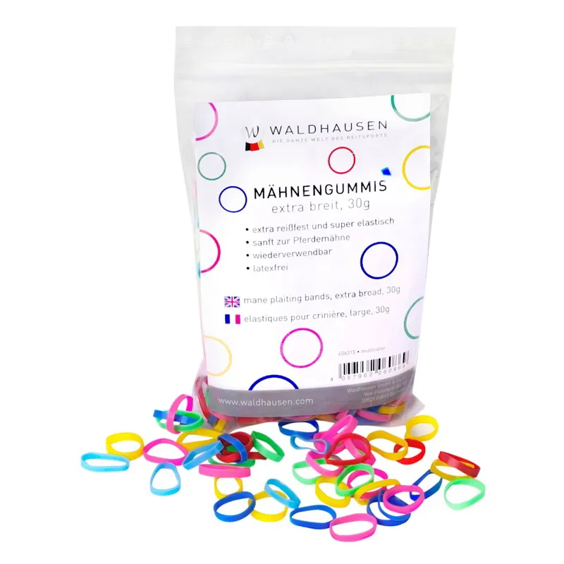 Waldhausen Multicolor Extra Wide Braiding Bands - Multi-1