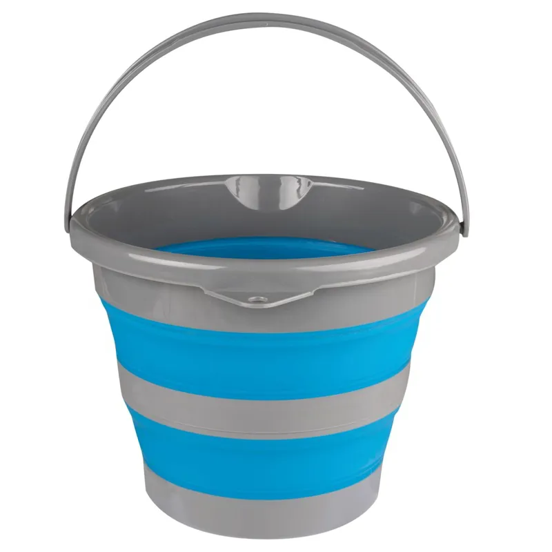 Waldhausen 10L Foldable Bucket - Blue/Grey