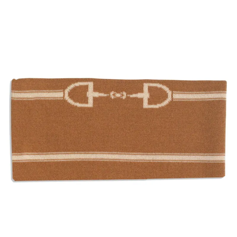 Waring Brooke Snaffle Headband/Snood - Tan/Taupe