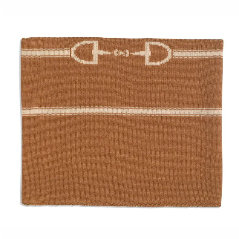 Waring Brooke Snaffle Headband/Snood - Tan/Taupe-1