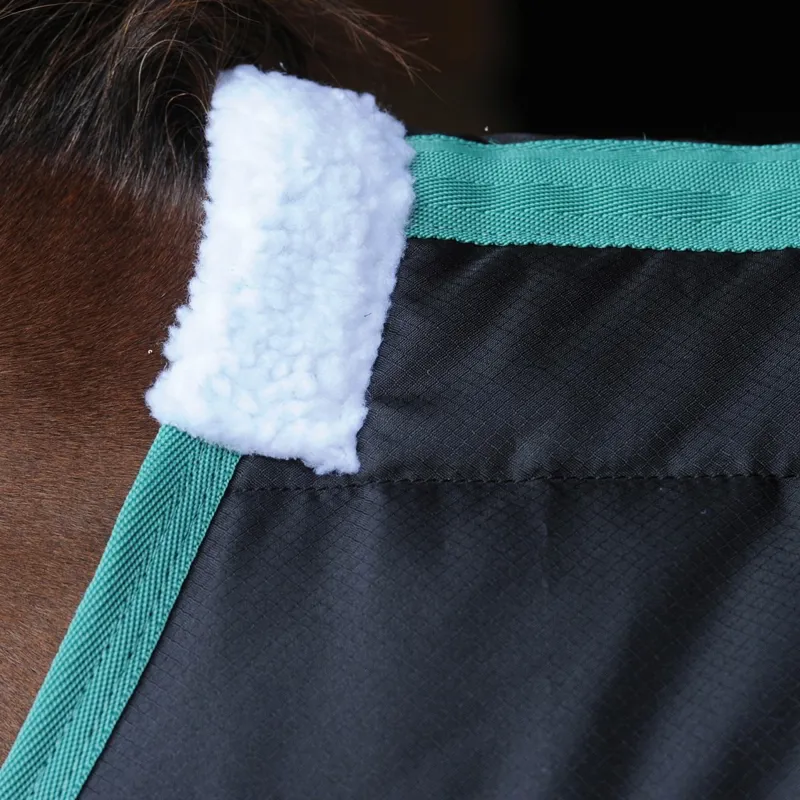 WeatherBeeta Green-Tec 150g Stable Blanket - Black/Bottle Green - 4ft0-5