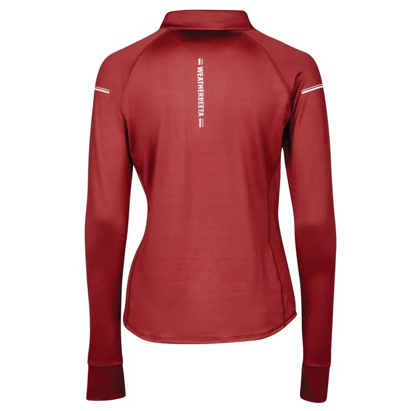 WeatherBeeta Victoria Premium Womens Thermal Base Layer - Maroon-1