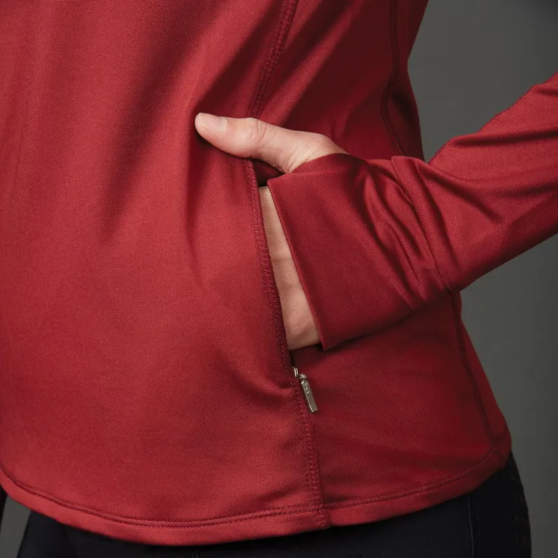 WeatherBeeta Victoria Premium Womens Thermal Base Layer - Maroon-5