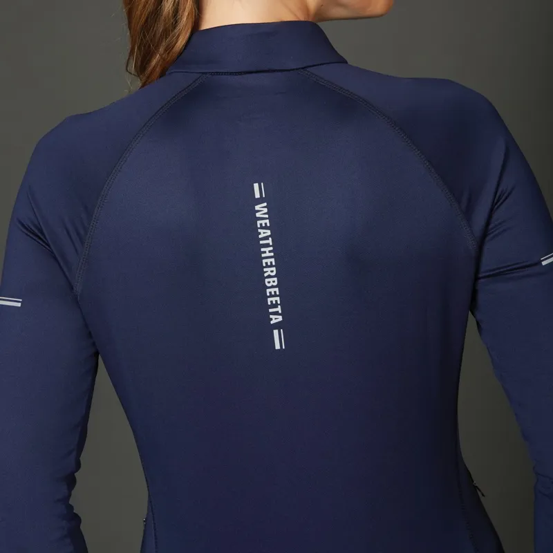 WeatherBeeta Victoria Premium Womens Thermal Base Layer - Navy-3