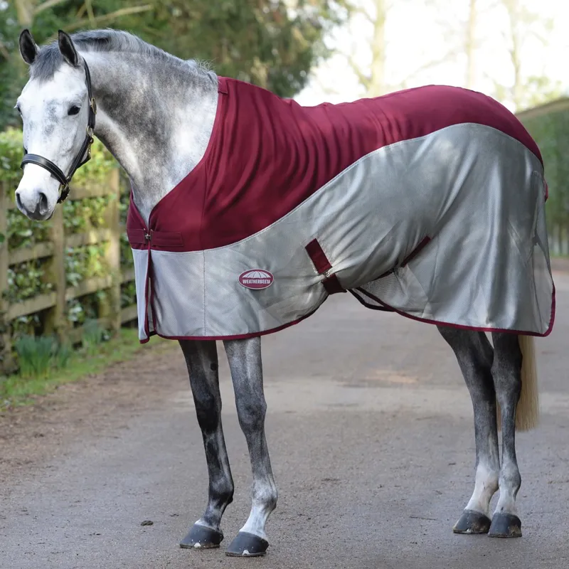 WeatherBeeta Micro-Air Cooler - Grey/Burgundy
