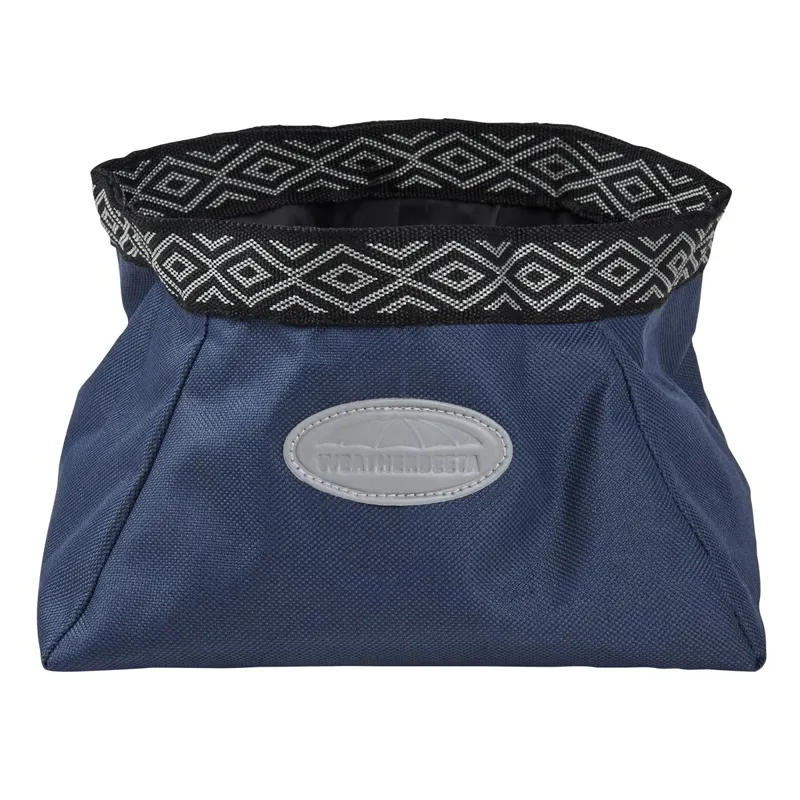 WeatherBeeta Explorer Dog Water/Feed Travel Bowl - Navy