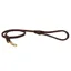 WeatherBeeta Rolled Leather Dog Leash - Brown