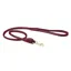 WeatherBeeta Rolled Leather Dog Leash - Maroon