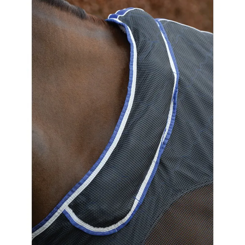 WeatherBeeta Wick-Dri II Combo Neck Cooler - Charcoal/Blue/White-4