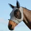 WeatherBeeta Stretch Bug Eye Saver with Ears Fly Mask - Gray/Black