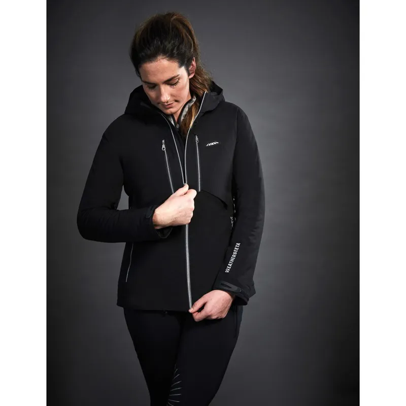 WeatherBeeta Tania Technical Waterproof Women's Jacket - Black - UK8-4
