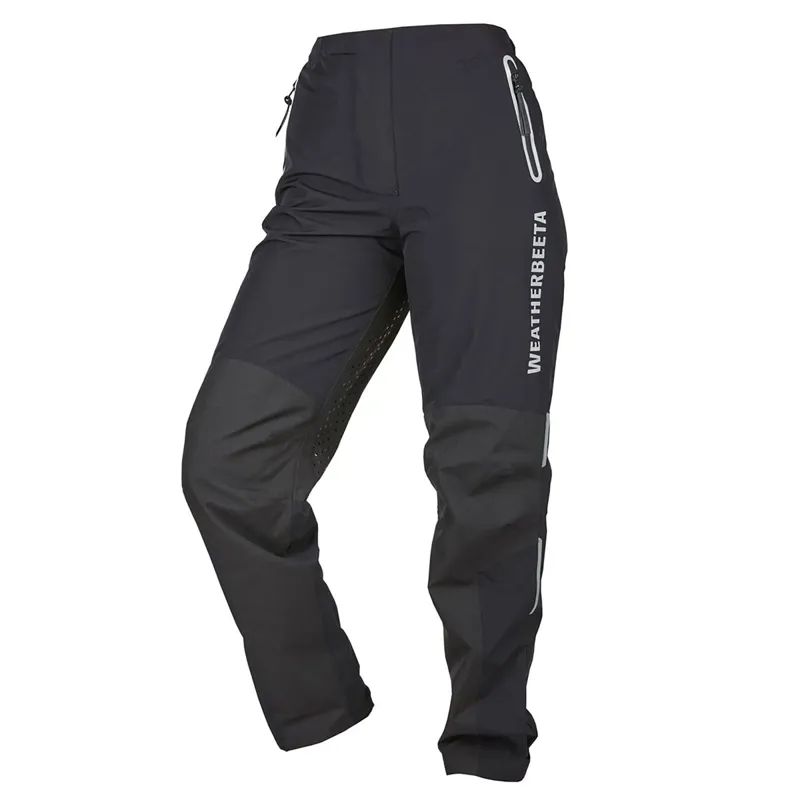 WeatherBeeta Rayne Knee Grip Womens Waterproof Overpants - Black