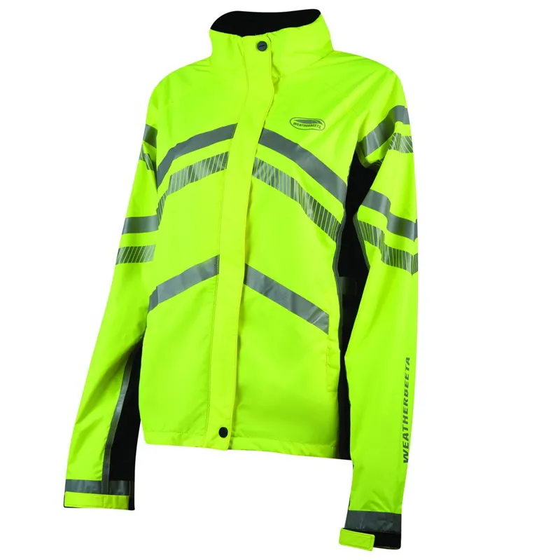 WeatherBeeta Reflective Lightweight Youth Waterproof Jacket - Yellow