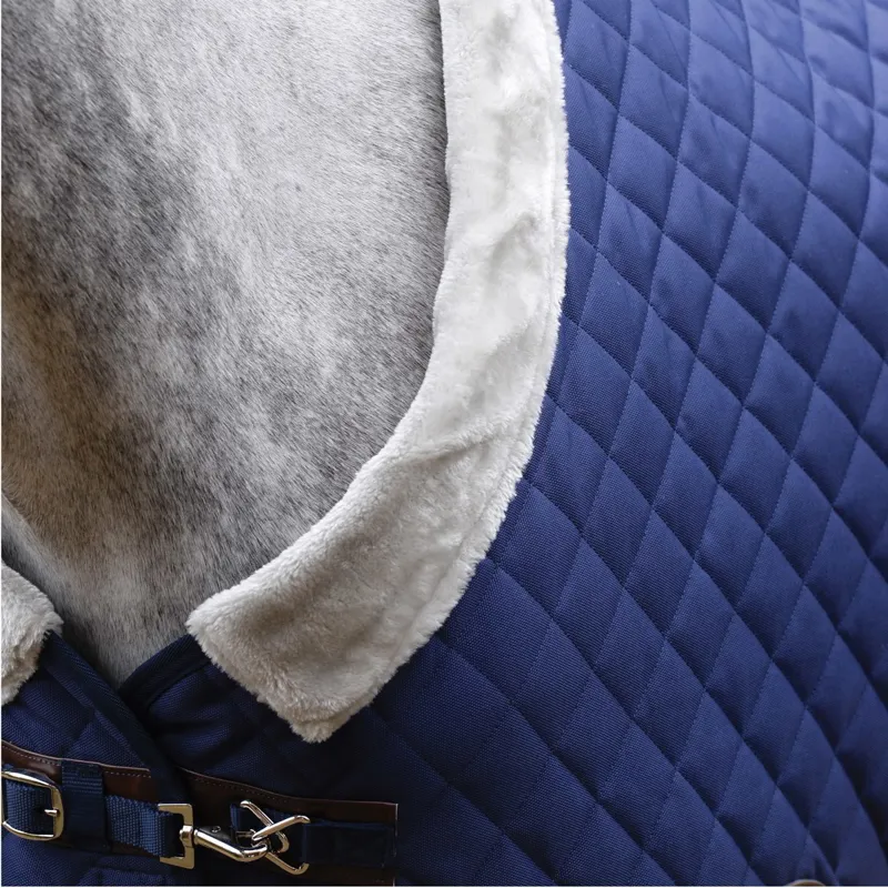 WeatherBeeta ComFiTec Deluxe Diamond Quilt 250g Stable Blanket - Navy-2