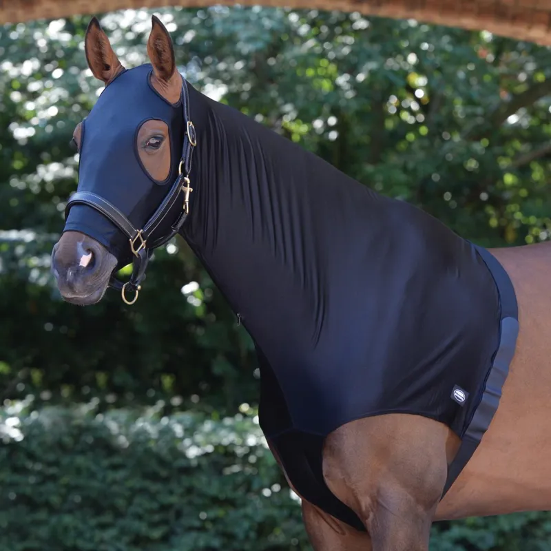 WeatherBeeta Lycra Stretch Hood With Zipper - Black