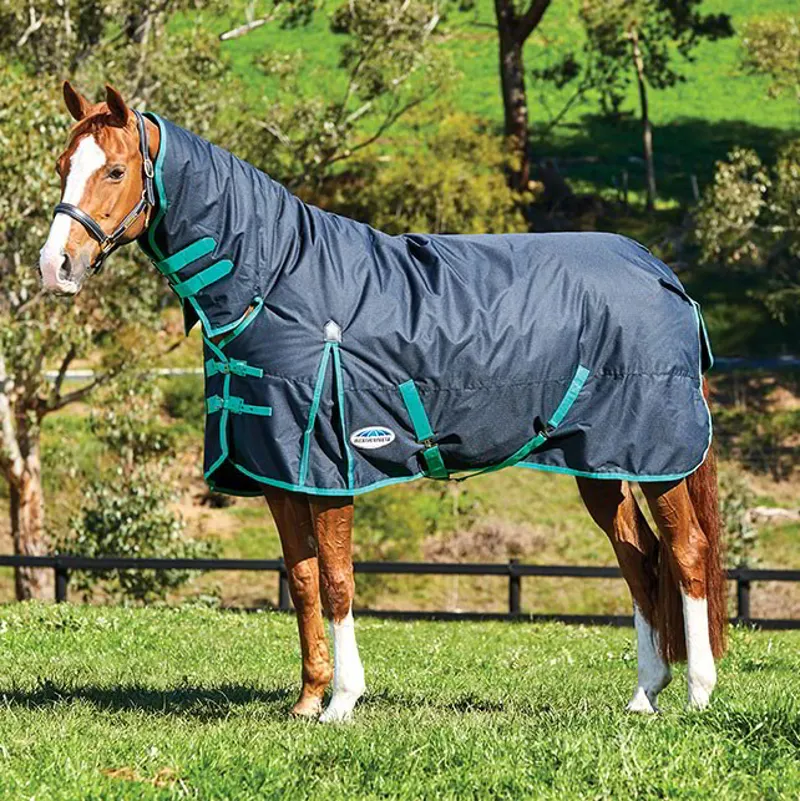 WeatherBeeta ComFiTec Classic 220g Combo Neck Turnout - Black/Green-1