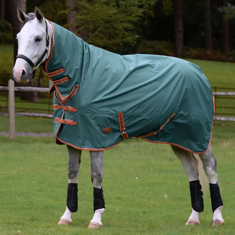 WeatherBeeta ComFiTec Tyro 50g Combo Neck Turnout Blanket - Green