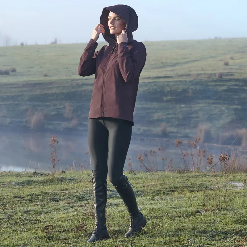 WeatherBeeta Abrasion Proof Women's Stretch Riding Jacket - Mulberry-11