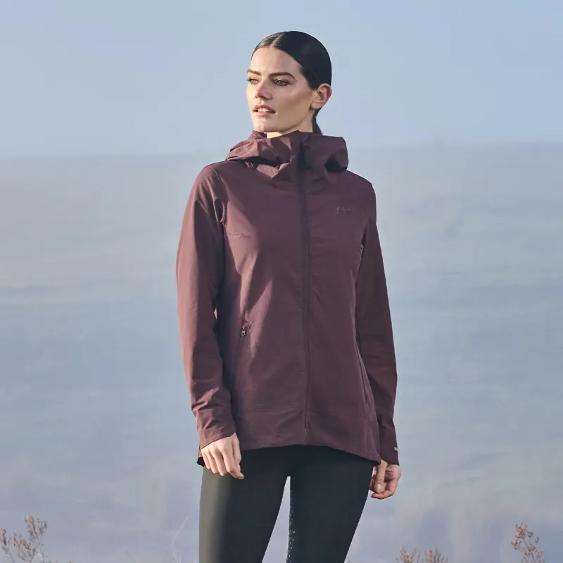 WeatherBeeta Abrasion Proof Women's Stretch Riding Jacket - Mulberry-6