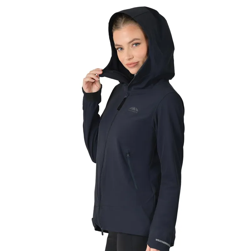 WeatherBeeta Abrasion Proof Women's Stretch Riding Jacket - Navy-5