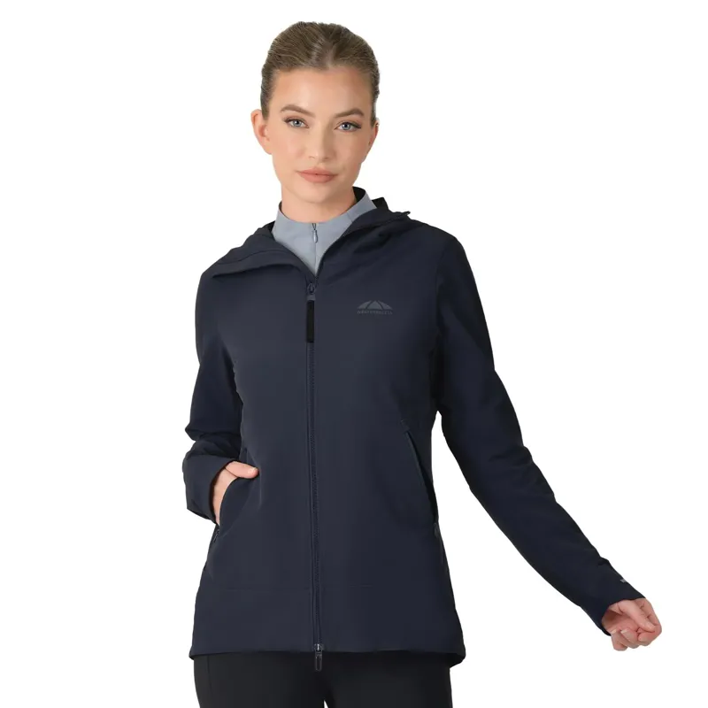 WeatherBeeta Abrasion Proof Women's Stretch Riding Jacket - Navy-1