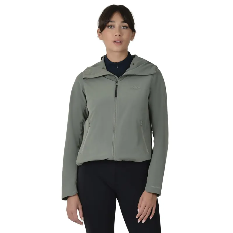 WeatherBeeta Abrasion Proof Women's Stretch Riding Jacket - Olive Leaf-6