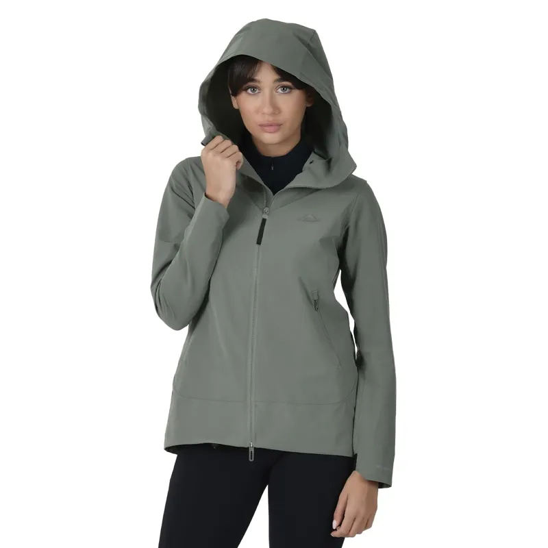 WeatherBeeta Abrasion Proof Women's Stretch Riding Jacket - Olive Leaf-3