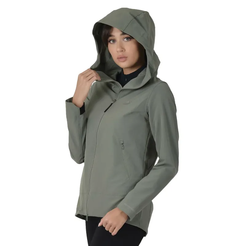WeatherBeeta Abrasion Proof Women's Stretch Riding Jacket - Olive Leaf-5