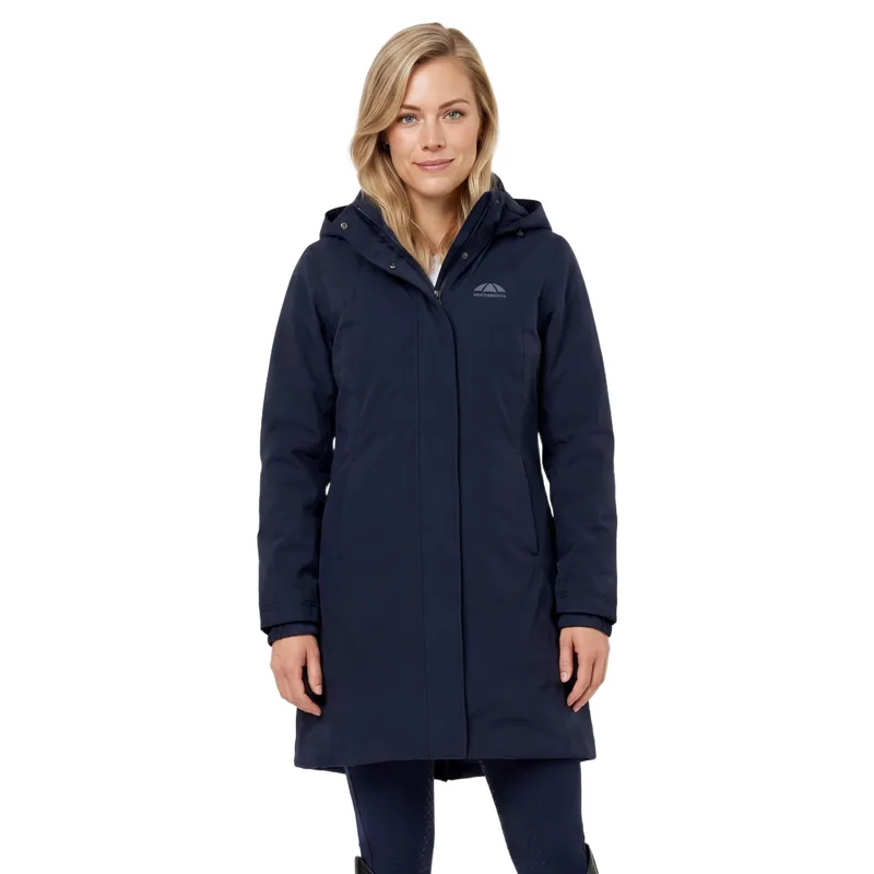 WeatherBeeta All Purpose Waterproof Insulated Longline Jacket - Navy