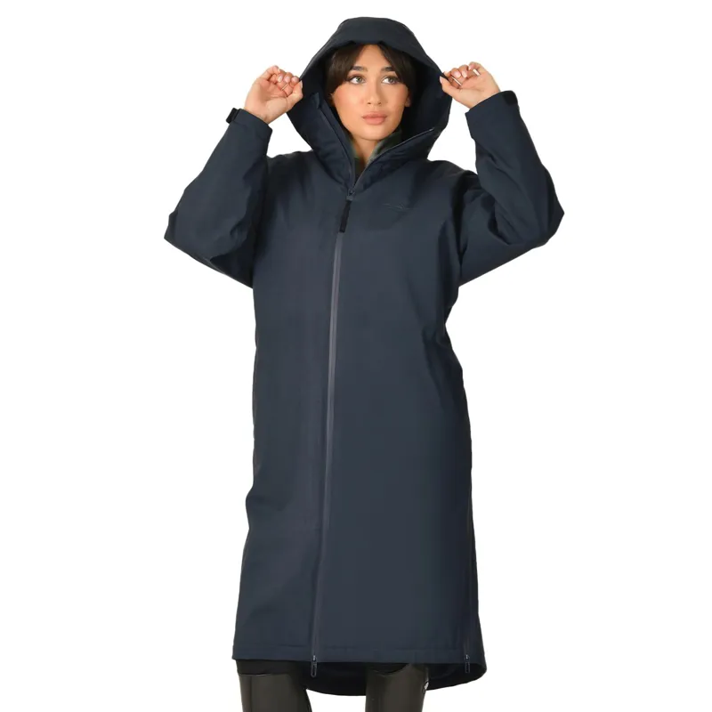 WeatherBeeta All Weather Womens Waterproof Field Jacket - Navy-4