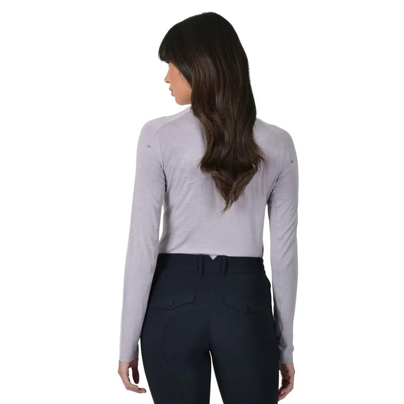 WeatherBeeta Bamboo Long Sleeve Womens Base Layer - Burnished Lilac-1