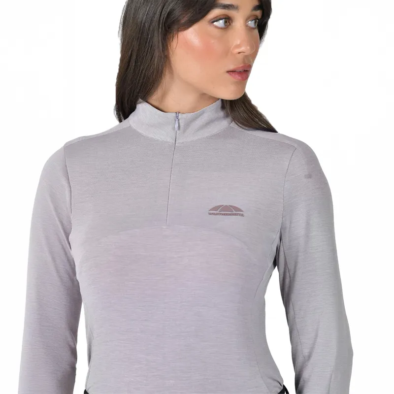WeatherBeeta Bamboo Long Sleeve Womens Base Layer - Burnished Lilac-2
